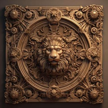 Patterns and decorations stl ornate 4 3d model